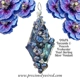 Tanzanite Peacock Pearl Sterling Silver Wire Wra..