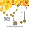 Citrine Sterling Chain ..