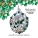 Emerald Pearl Sterling Silver Round OOAK Pendant