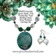 Emerald, Green Agate, Coin Pearl Sterling Chain ..