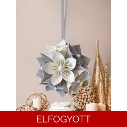 Kusudama függődísz - CSAK RENDELÉSRE KÉSZÜL!