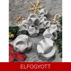 Ezüst, szürke, fehér gömb függődísz szett (14 db) CSG14004