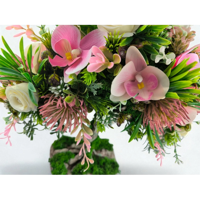 Additional Image for Kisfejű Orchideás Életfa Asztaldísz
