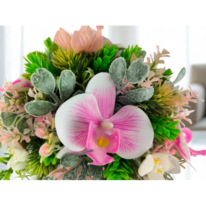 Additional Image for Cserepes Orchideás Életfa Asztaldísz ADEF006