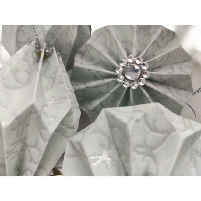 Additional Image for 6 darabos halvány púderkék színű karácsonyfadísz szett díszdobozban LNT06011