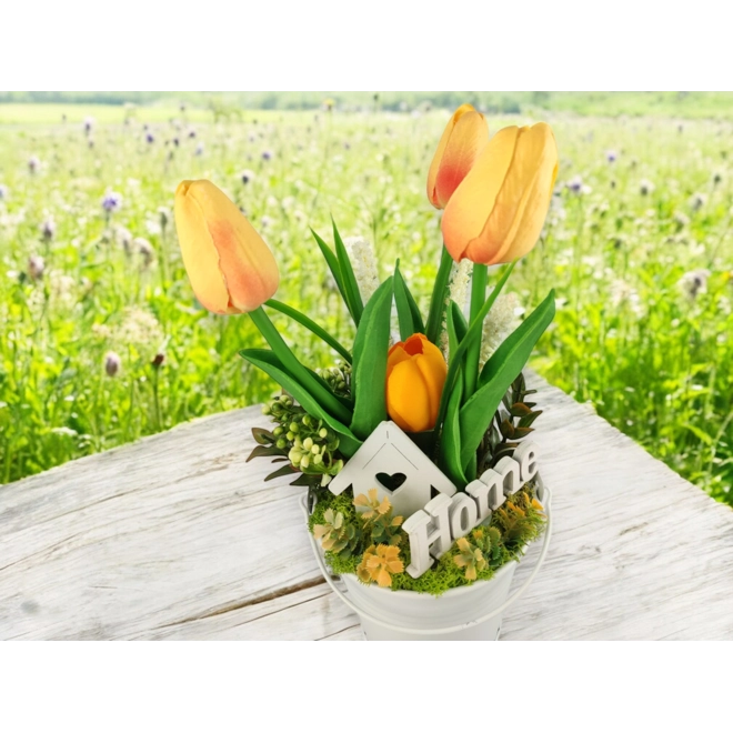 Additional Image for Sárga tulipán kompozíció TUP301SA
