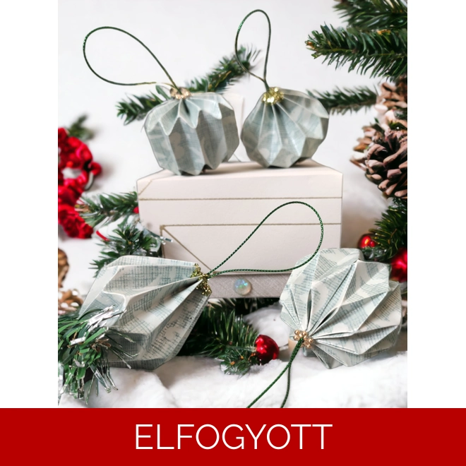 product Image for 4 darabos zöld karácsonyfadísz szett LNT04011