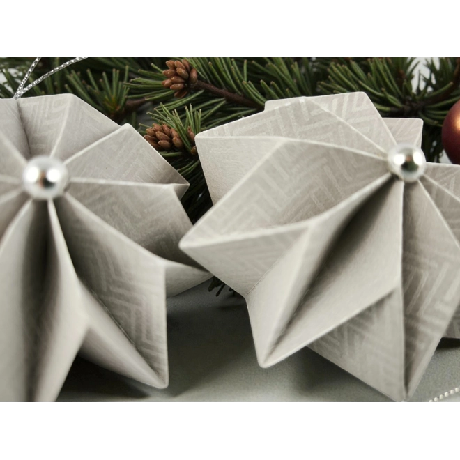 Additional Image for Szürke, ezüst csillag szett 9CS02007