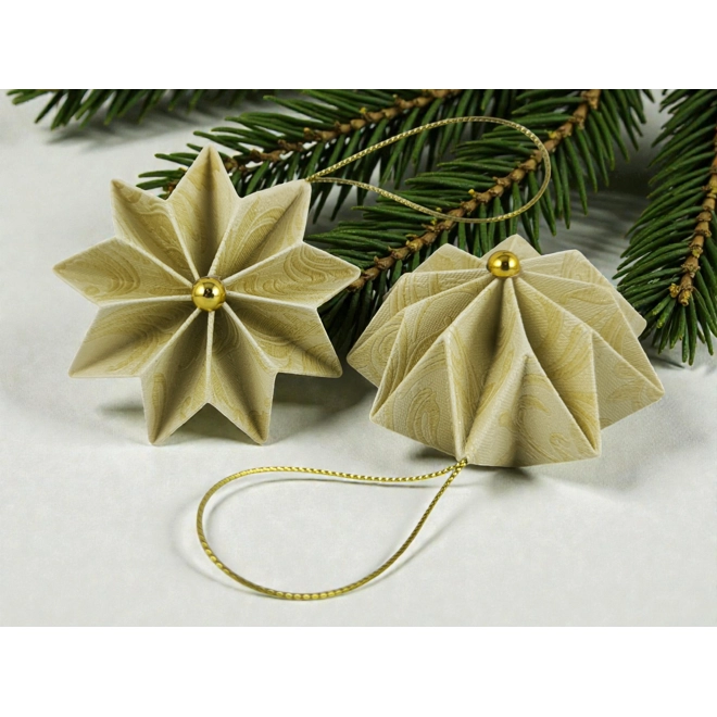 product Image for Krémszínű, arany csillag szett 9CS02010