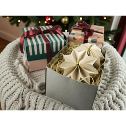 Ekrü, beige csillag szett 9CS02013