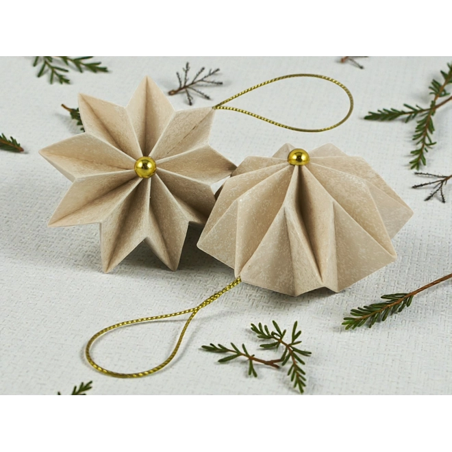 Additional Image for Ekrü, beige csillag szett 9CS02013