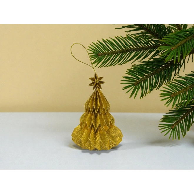 product Image for Arany fenyőfa formájú karácsonyfadísz FF145