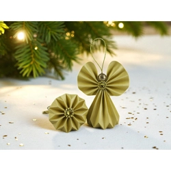 Aranysárga papírangyalka PANAR0099