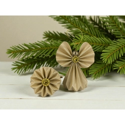 Beige papírangyalka PANAR0104