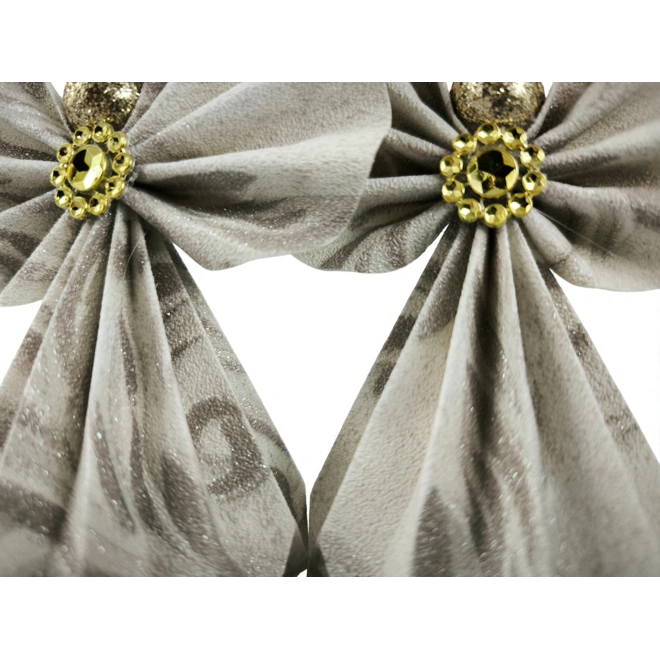 Additional Image for Ekrü, barna papírangyalka függődísz PANAR0130