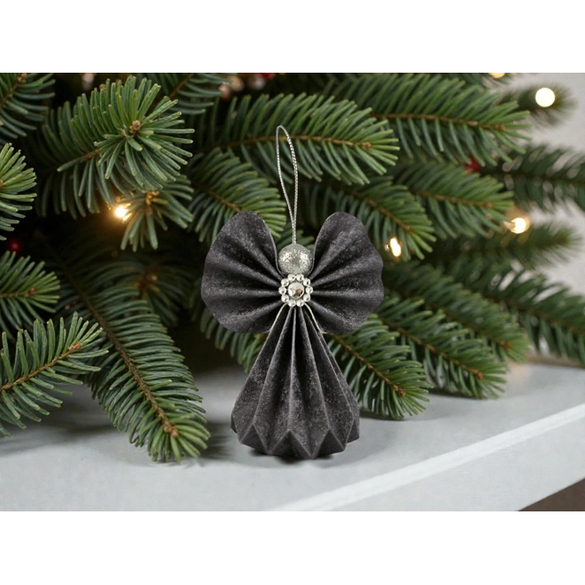 Additional Image for Éjkék papírangyalka függődísz PANEZ0084