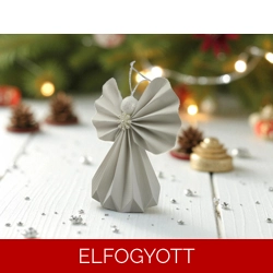 Fehér papírangyalka PANFH014