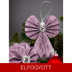 Lila papírangyalka PANEZ0015