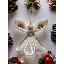 Ekrü szatén angyalka