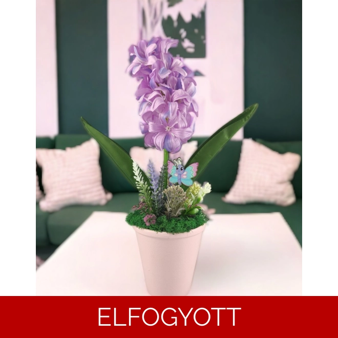 product Image for Lila jácintos asztaldísz