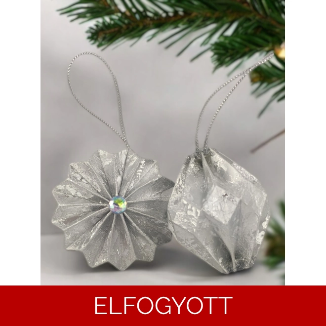 product Image for 12 darabos ezüst színű karácsonyfadísz szett LNTEZ018