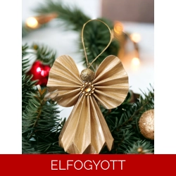 Arany papírangyalka PANAR0002