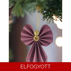 Lila színű papírangyalka PANAR0051