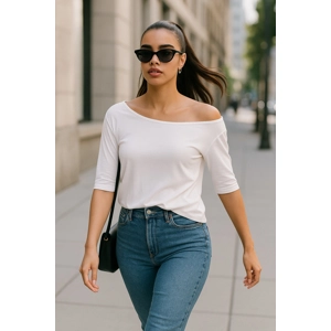 “Poetsky Women’s Off Shoulder Long Sleeve Tops Loose Casua..