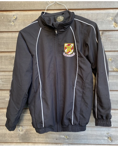 Sports full zip tracksuit jacket (optional)