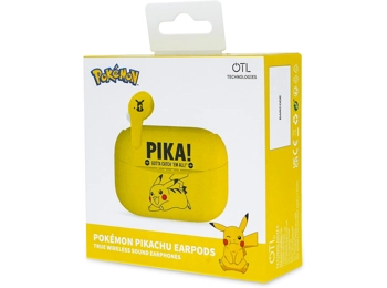 OTL Technologies Pokemon Pikachu Wireless Earphones with Charging Case Yellow