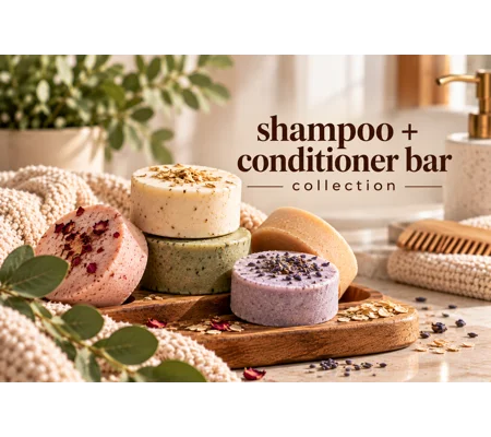 shampoo + conditioner.