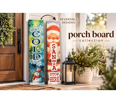 porch boards.