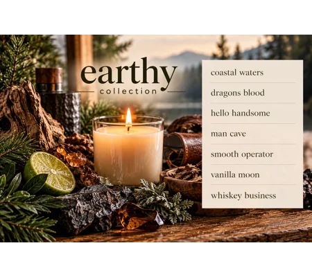 earthy + masculine.