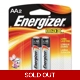 BATTERY ENERGIZER AA 1X2