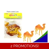 Plasticl Camel 2 Pcs