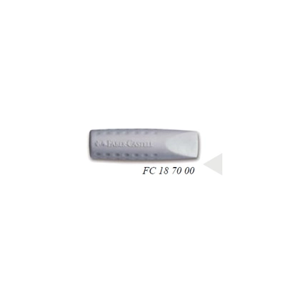 Grey Grip 2001 Pencil eraser with cap Faber-Castell