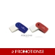Pencil Eraser SLEEVE, Red, Blue Fa..
