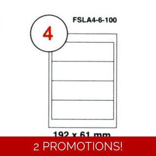 WHITE STICKER LABEL FIS..