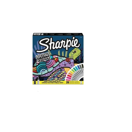 Sharpie Permanent Turtle Markers Pack of 20 - Assorte