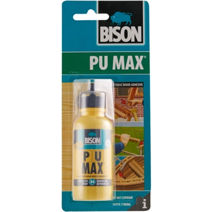 Bison PU Max Wood Adhesive, 75 g