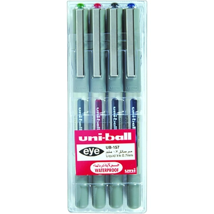 Uni-Ball MI-UB157-04C Uni-Ball Eye Pens
