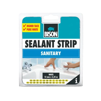 Bison Sealant Strip White FPB 13MM