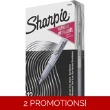 Sharpie Metallic Permanent Markers, Fi..