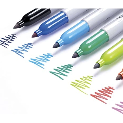 Sharpie Permanent Marker Fine Bls=12colorol