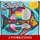 Sharpie Fish Permanent Markers, Fi..