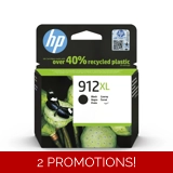 HP 912XL High Yield Black Original Ink..