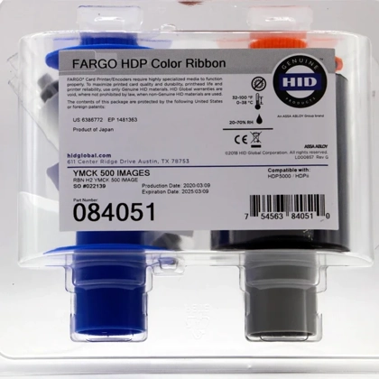FARGO HDP 500 COLOR RIBBON 084051