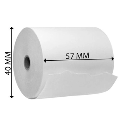 Thermal Paper Roll for POS 57x40 1x100