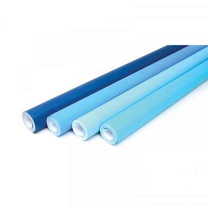 Extra Wide Display Roll Sky Blue Fadeless