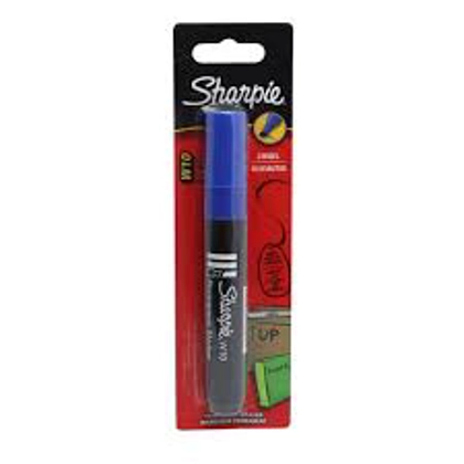 Sharpie Permanent Marker Chisel Blue